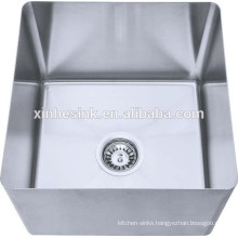 Stainless trough sinks for kitchenware